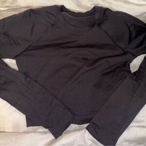 Lululemon Swiftly Tech Cropped Long Sleeve Shirt - Size 6